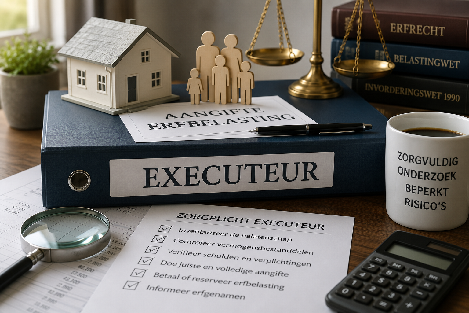 Executeur en erfbelasting: wanneer ben je aansprakelijk?